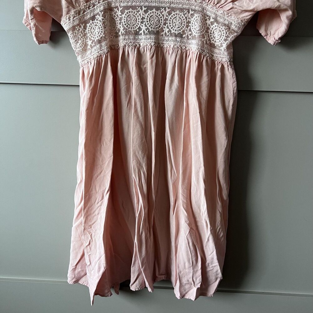 Vince Camuto Pink Lace-Trim Swim Coverup PRICE FIRM! - Picture 8 of 12